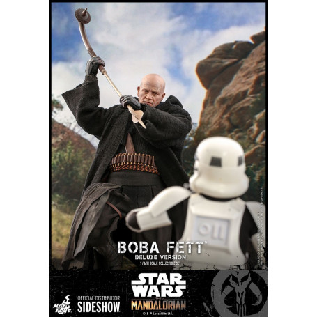 Hot Toys Star Wars El Mandaloriano Boba Fett Versión Deluxe 1/6 Obra Maestra de la Película