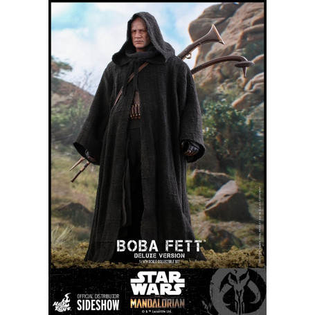 Hot Toys Star Wars El Mandaloriano Boba Fett Versión Deluxe 1/6 Obra Maestra de la Película