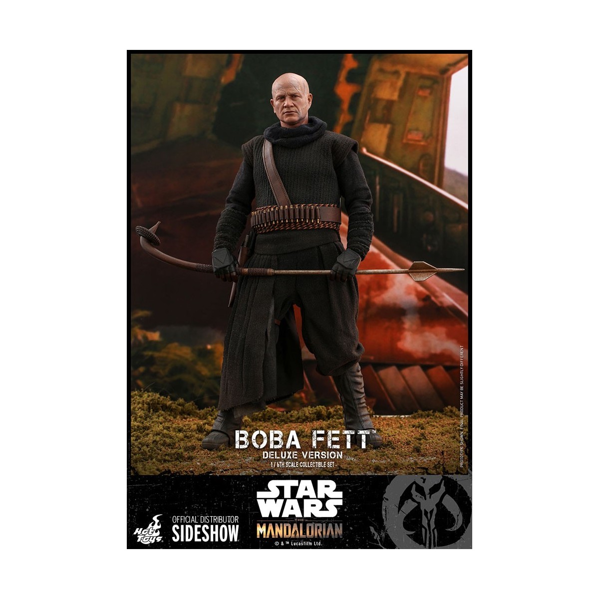 Hot Toys Star Wars El Mandaloriano Boba Fett Versión Deluxe 1/6 Obra Maestra de la Película