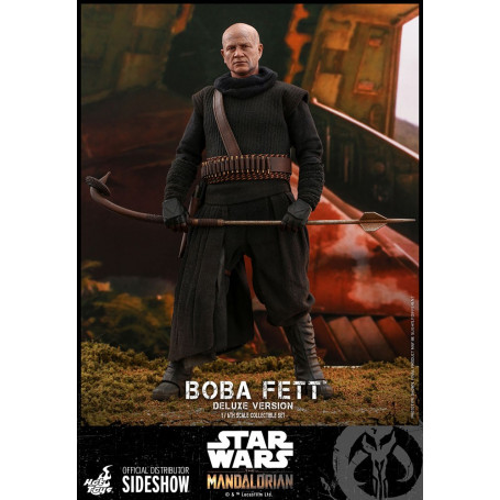 Hot Toys Star Wars El Mandaloriano Boba Fett Versión Deluxe 1/6 Obra Maestra de la Película