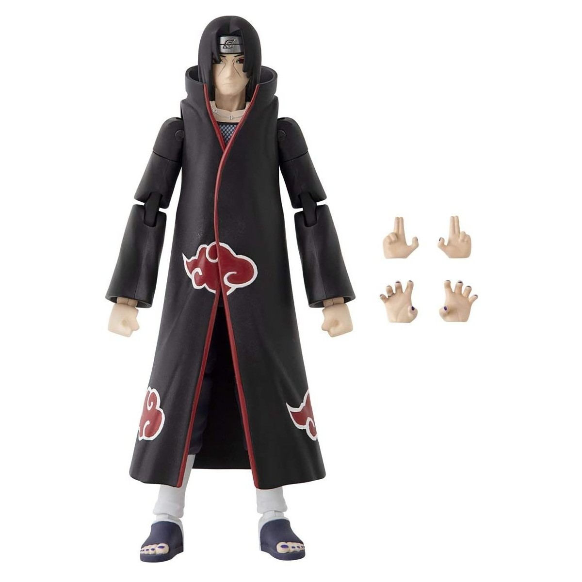 Héroes del Anime de Bandai - Naruto Shippuden - Naruto - Sasuke - Kakashi - 15cm