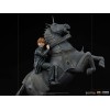 Iron Studios - Harry Potter - Ron Weasley en el ajedrez de los magos BDS Deluxe Art Scale 1/10