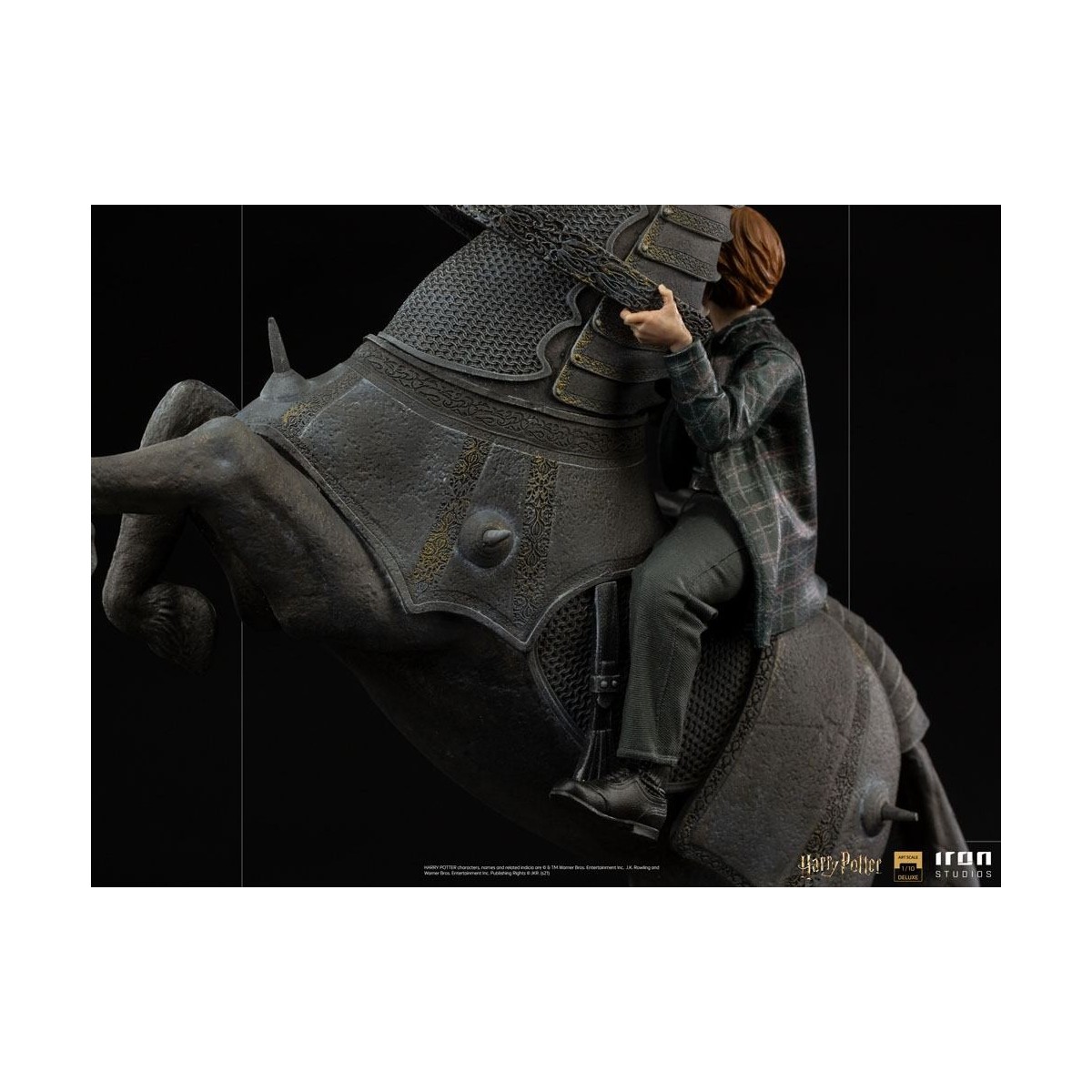 Iron Studios - Harry Potter - Ron Weasley en el ajedrez de los magos BDS Deluxe Art Scale 1/10