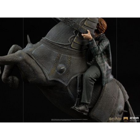 Iron Studios - Harry Potter - Ron Weasley en el ajedrez de los magos BDS Deluxe Art Scale 1/10