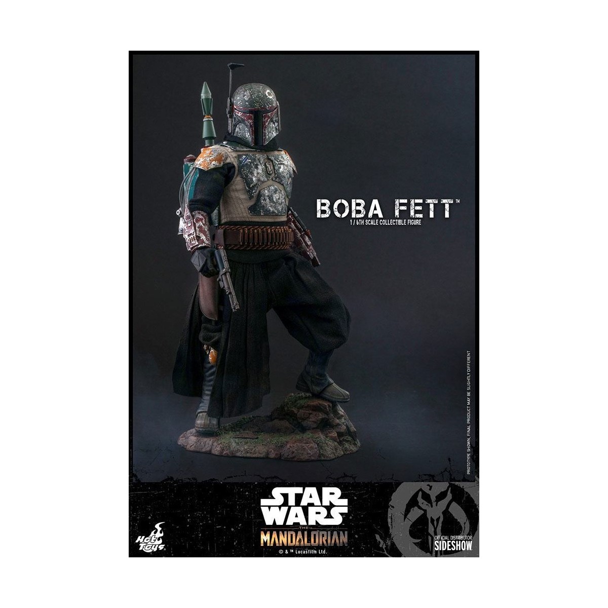 Hot Toys Star Wars El Mandaloriano Boba Fett Versión Deluxe 1/6 Obra Maestra de la Película