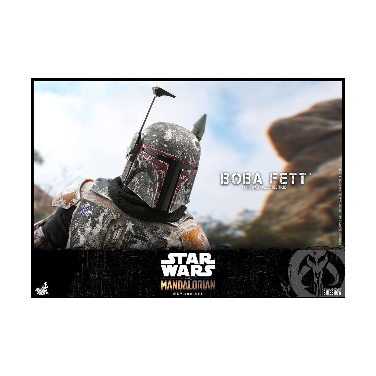 Hot Toys Star Wars El Mandaloriano Boba Fett Versión Deluxe 1/6 Obra Maestra de la Película
