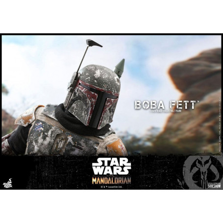 Hot Toys Star Wars El Mandaloriano Boba Fett Versión Deluxe 1/6 Obra Maestra de la Película