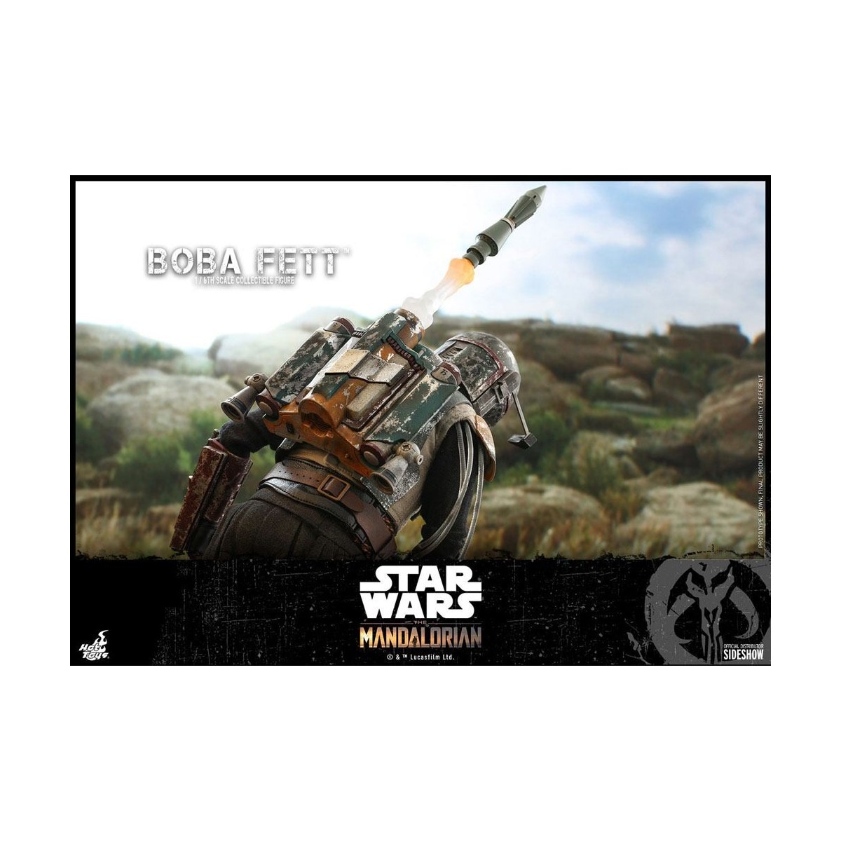 Hot Toys Star Wars El Mandaloriano Boba Fett Versión Deluxe 1/6 Obra Maestra de la Película
