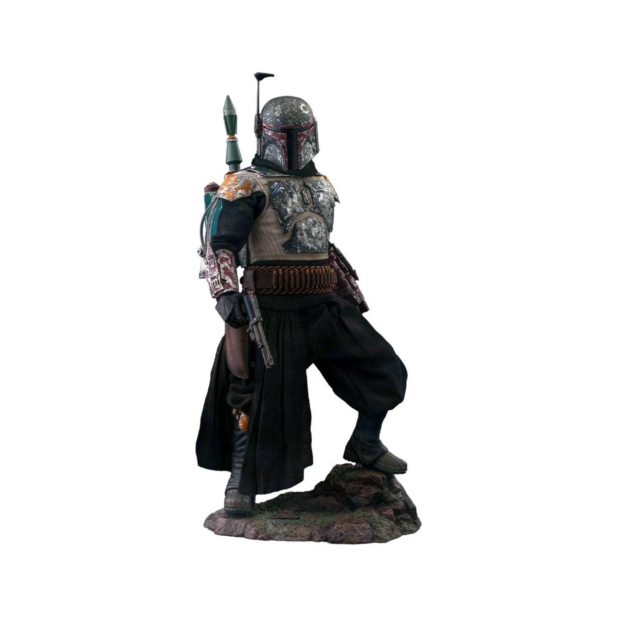 Hot Toys Star Wars El Mandaloriano Boba Fett Versión Deluxe 1/6 Obra Maestra de la Película