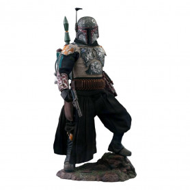 Hot Toys Star Wars El Mandaloriano Boba Fett Versión Deluxe 1/6 Obra Maestra de la Película