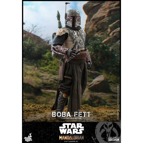 Hot Toys Star Wars El Mandaloriano Boba Fett Versión Deluxe 1/6 Obra Maestra de la Película
