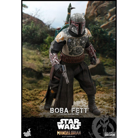 Hot Toys Star Wars El Mandaloriano Boba Fett Versión Deluxe 1/6 Obra Maestra de la Película