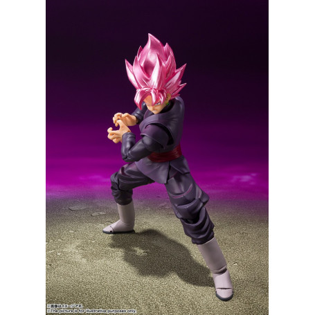 Bandai Tamashii - DRAGON BALL - GOKU BLACK SUPER SAIYAN ROSE (color exclusivo del evento regular) - SHF SHFiguarts