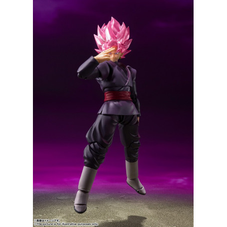 Bandai Tamashii - DRAGON BALL - GOKU BLACK SUPER SAIYAN ROSE (color exclusivo del evento regular) - SHF SHFiguarts