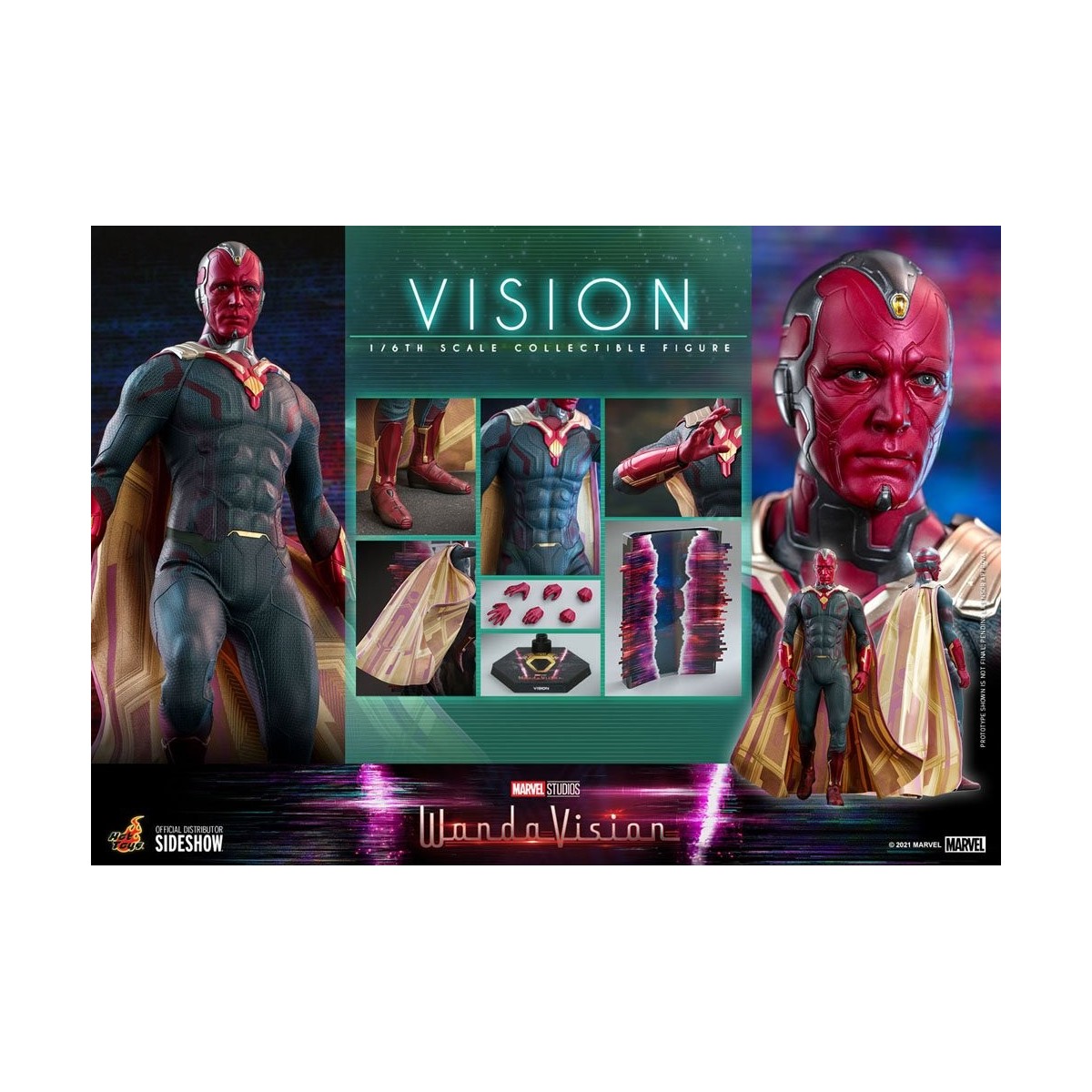 Hot Toys Marvel - Wandavision - La Visión 1/6