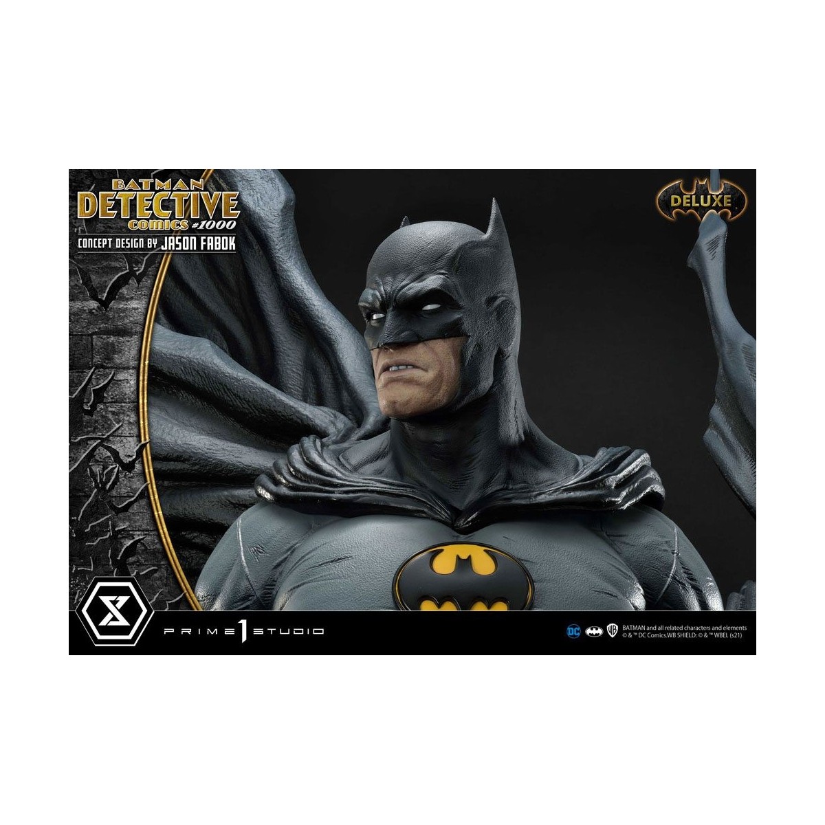 Prime 1 Studio - Diseño conceptual de Batman Detective Comics 1000 por Jason Fabok DX Bonus Ver