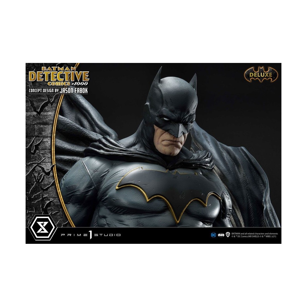 Prime 1 Studio - Diseño conceptual de Batman Detective Comics 1000 por Jason Fabok DX Bonus Ver