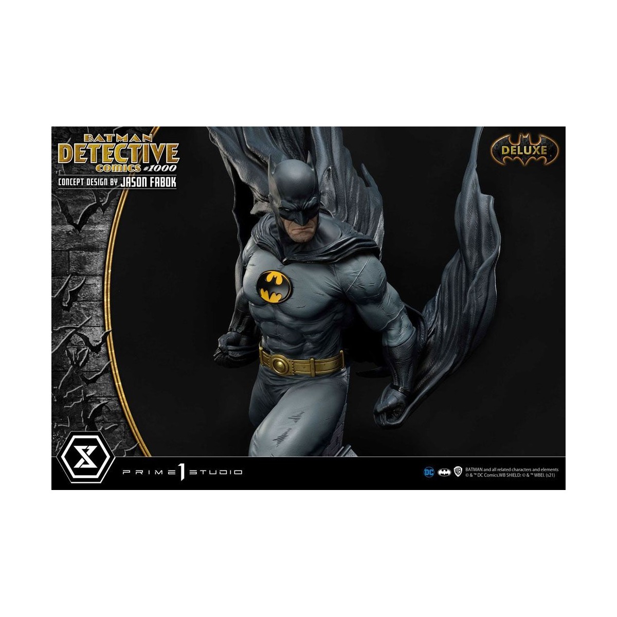 Prime 1 Studio - Diseño conceptual de Batman Detective Comics 1000 por Jason Fabok DX Bonus Ver