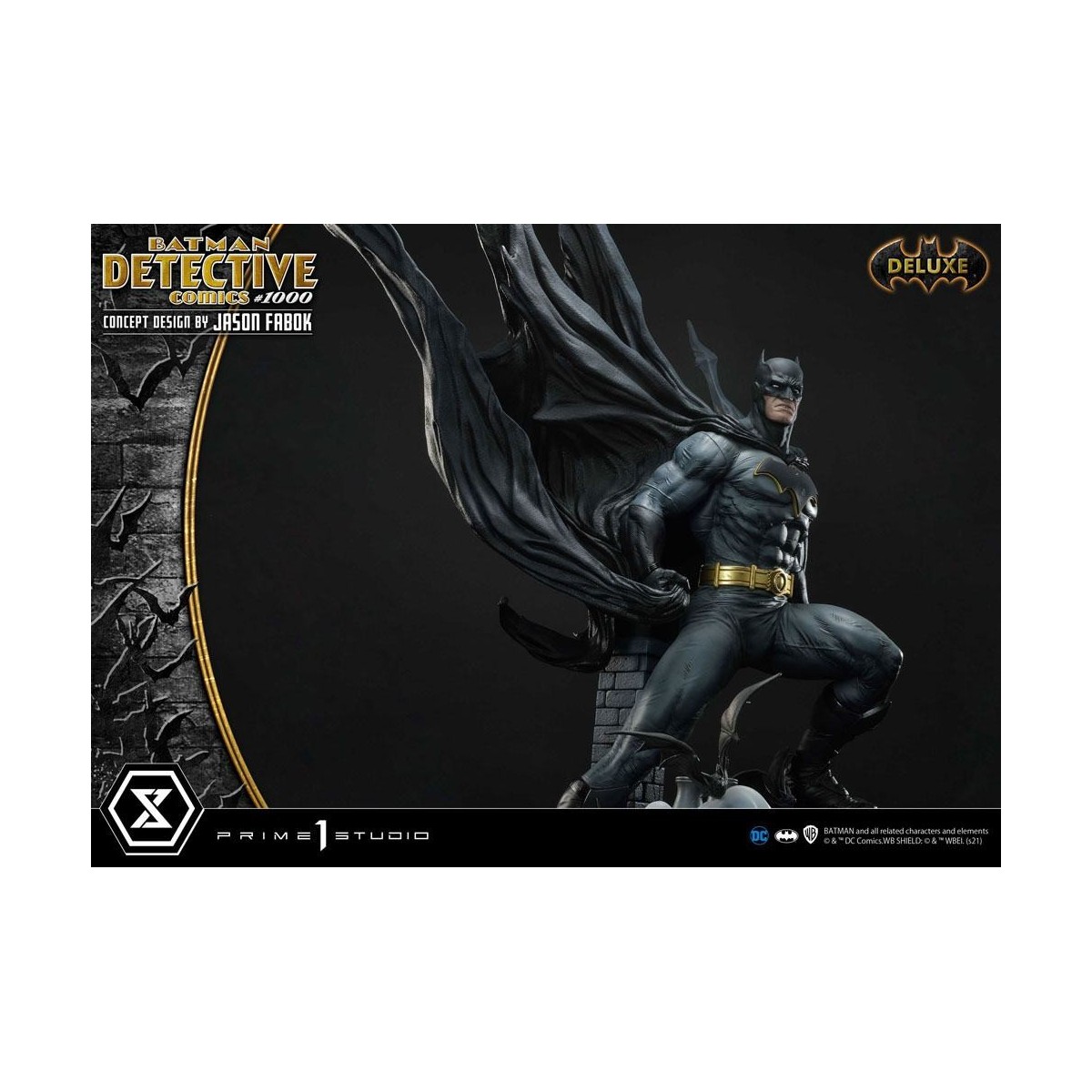 Prime 1 Studio - Diseño conceptual de Batman Detective Comics 1000 por Jason Fabok DX Bonus Ver
