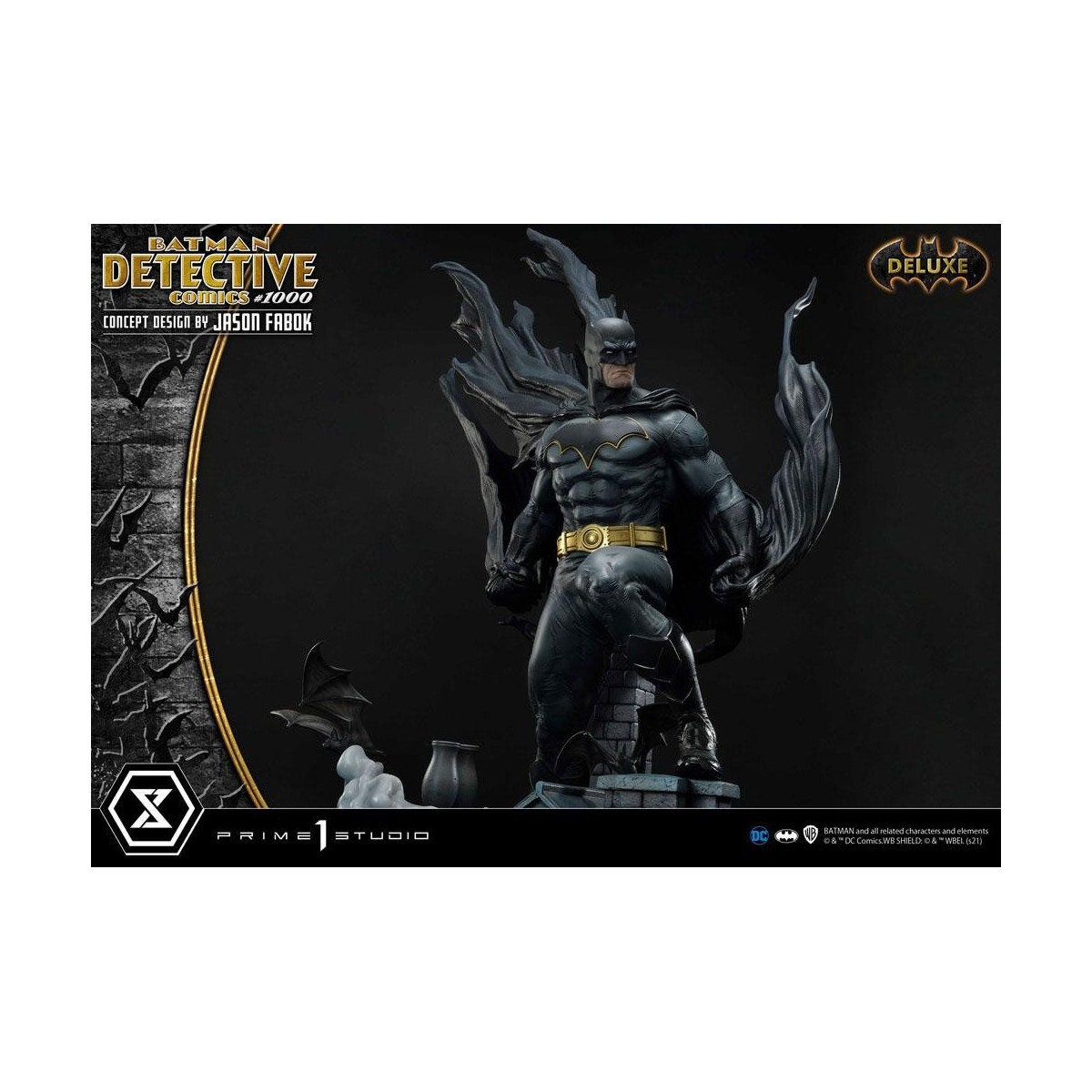 Prime 1 Studio - Diseño conceptual de Batman Detective Comics 1000 por Jason Fabok DX Bonus Ver
