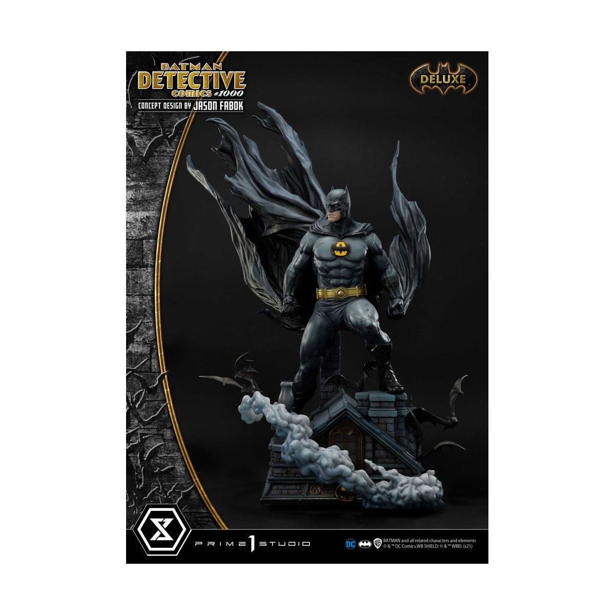 Prime 1 Studio - Diseño conceptual de Batman Detective Comics 1000 por Jason Fabok DX Bonus Ver