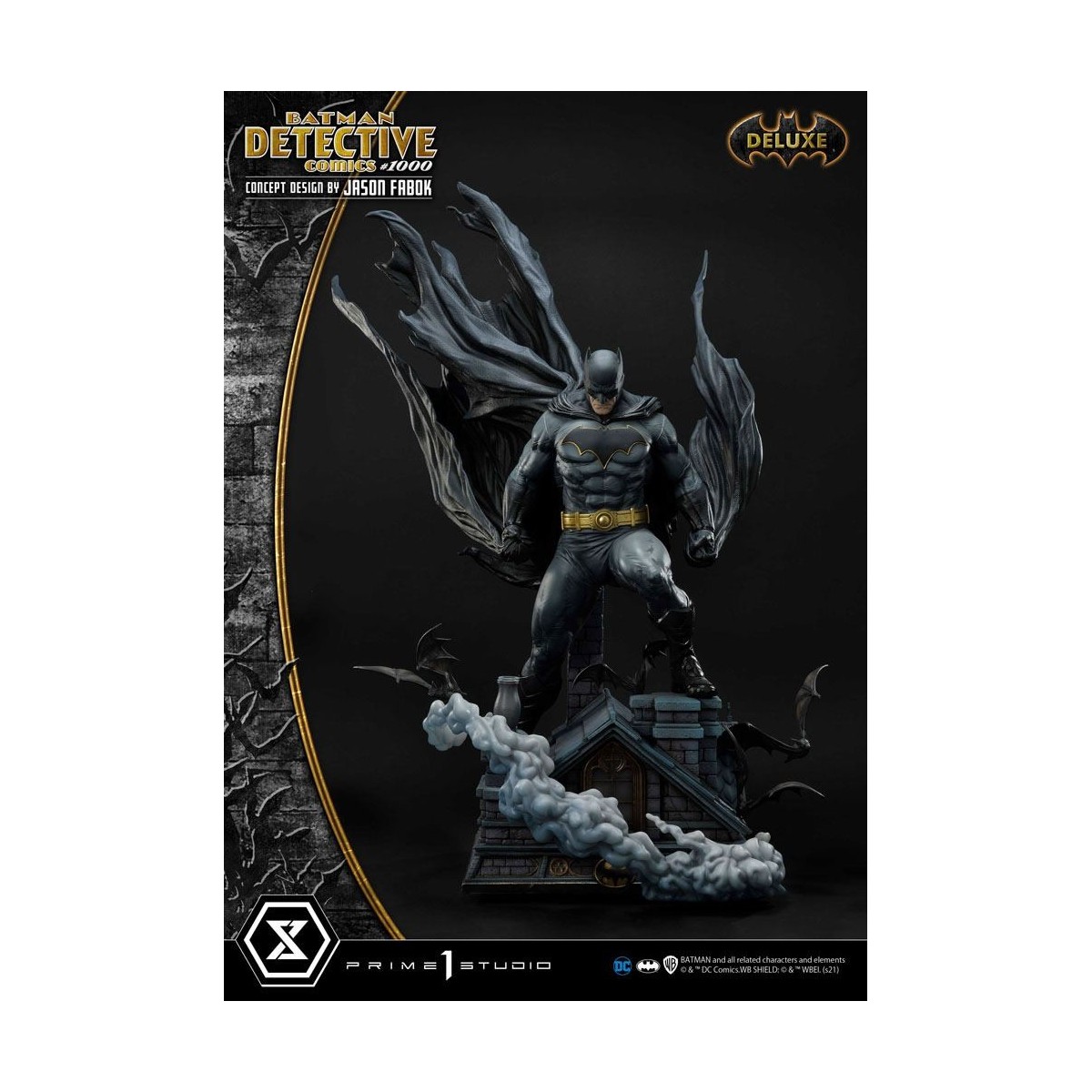Prime 1 Studio - Diseño conceptual de Batman Detective Comics 1000 por Jason Fabok DX Bonus Ver