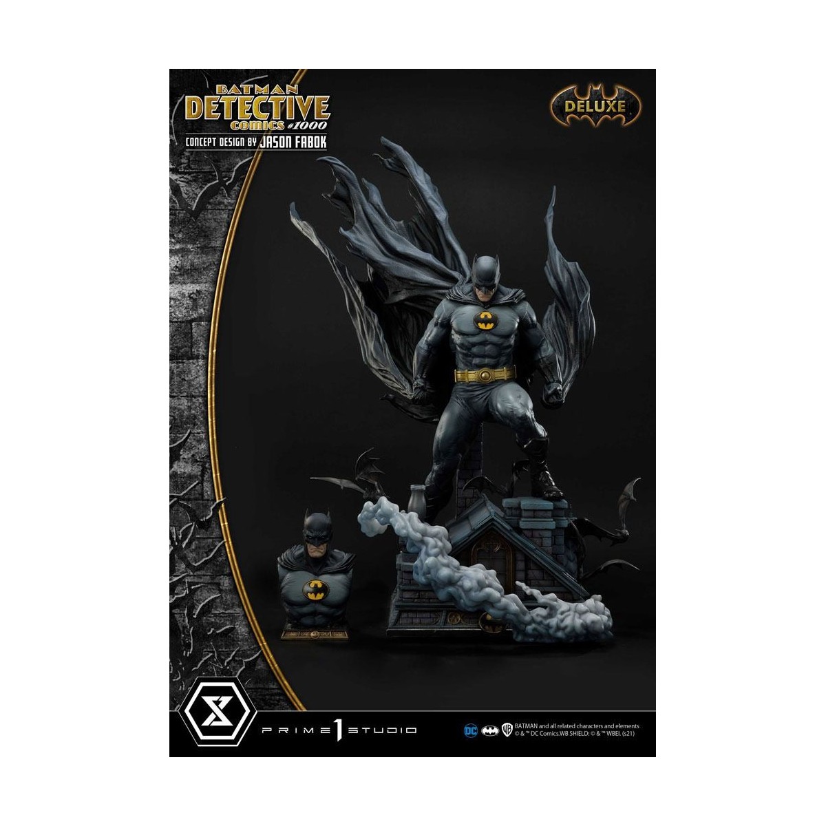 Prime 1 Studio - Diseño conceptual de Batman Detective Comics 1000 por Jason Fabok DX Bonus Ver