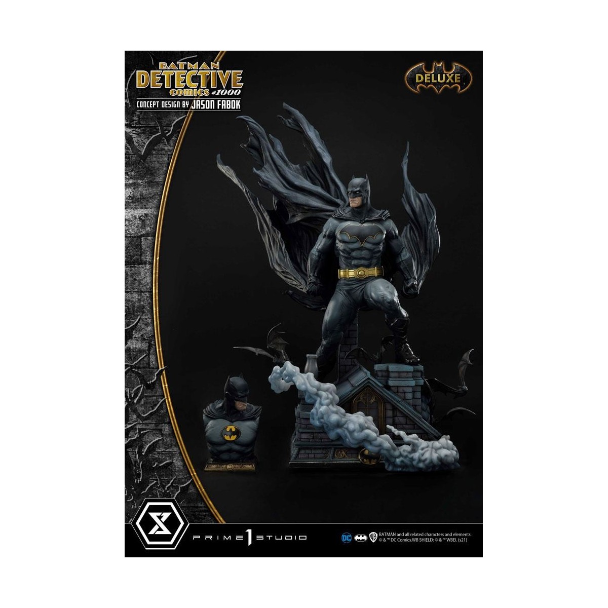 Prime 1 Studio - Diseño conceptual de Batman Detective Comics 1000 por Jason Fabok DX Bonus Ver