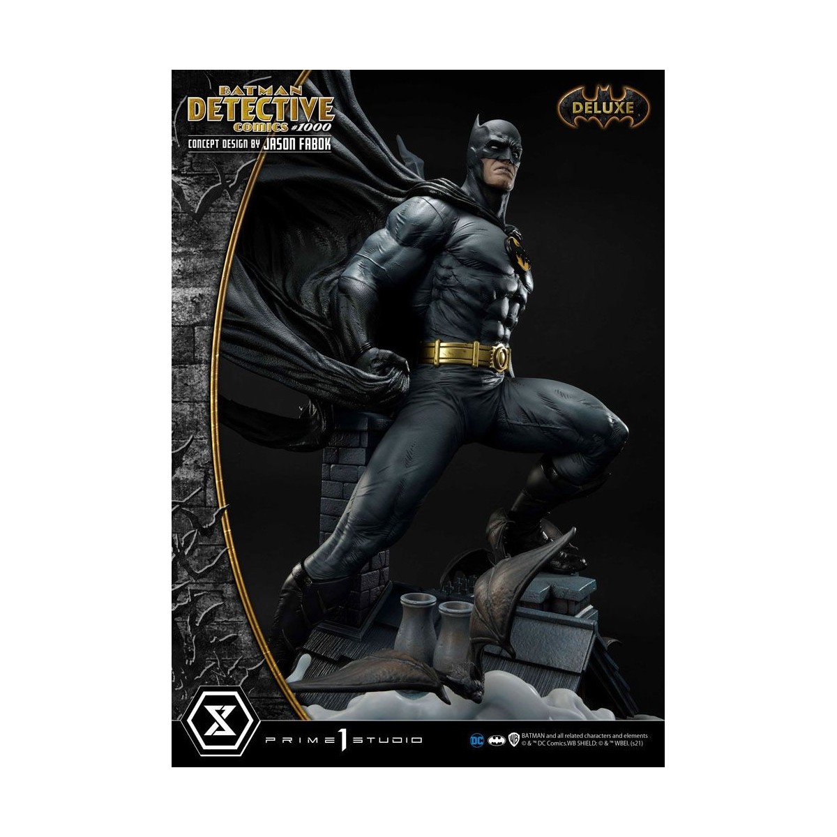 Prime 1 Studio - Diseño conceptual de Batman Detective Comics 1000 por Jason Fabok DX Bonus Ver