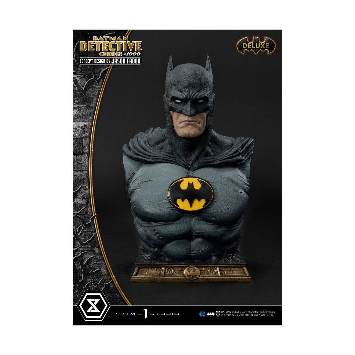 Prime 1 Studio - Diseño conceptual de Batman Detective Comics 1000 por Jason Fabok DX Bonus Ver