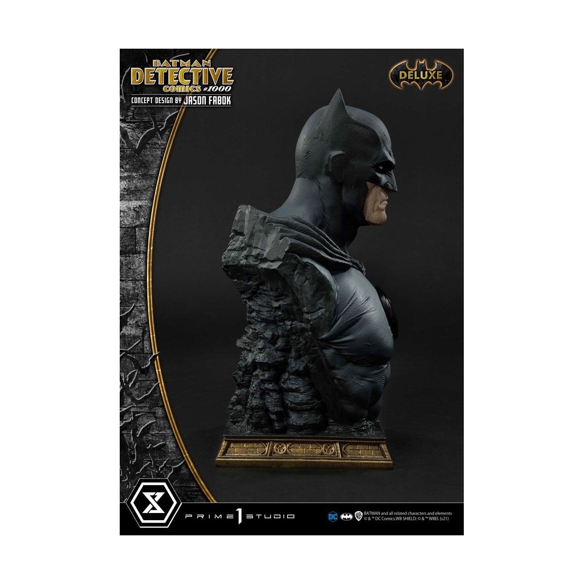 Prime 1 Studio - Diseño conceptual de Batman Detective Comics 1000 por Jason Fabok DX Bonus Ver