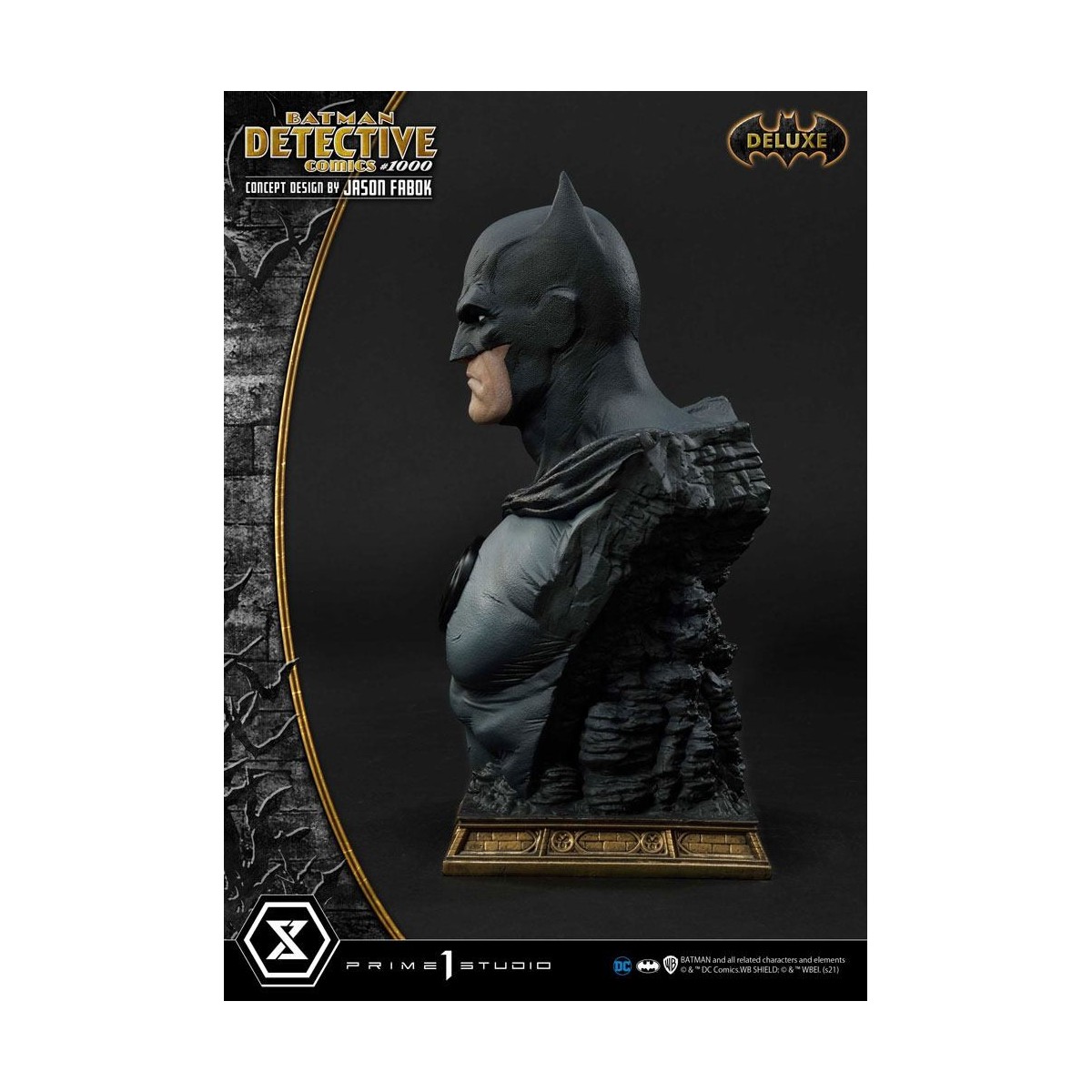 Prime 1 Studio - Diseño conceptual de Batman Detective Comics 1000 por Jason Fabok DX Bonus Ver