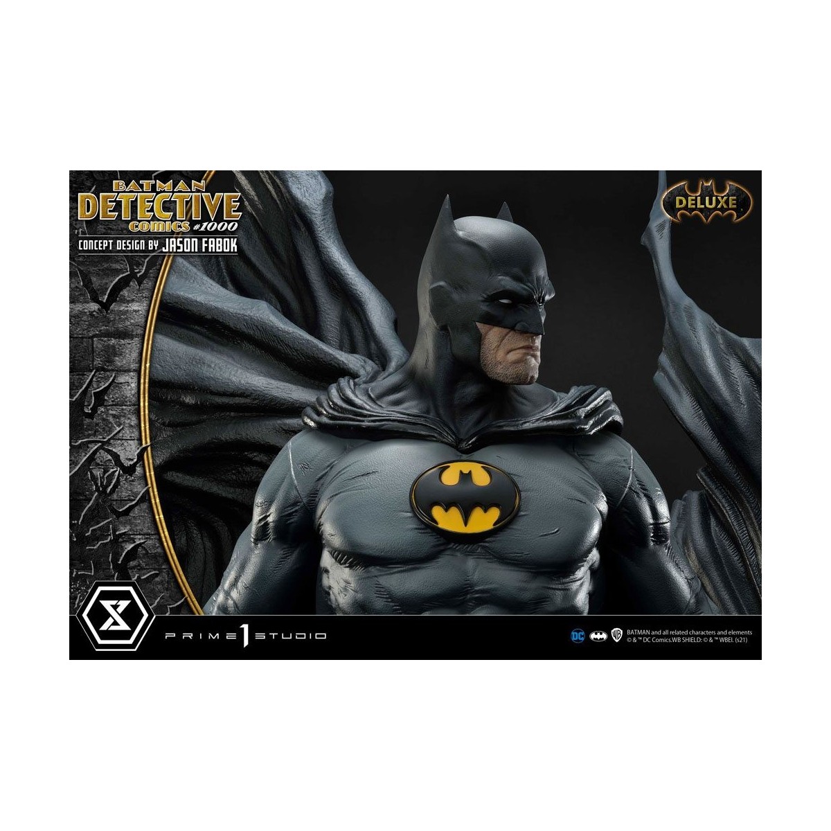 Prime 1 Studio - Diseño conceptual de Batman Detective Comics 1000 por Jason Fabok DX Bonus Ver