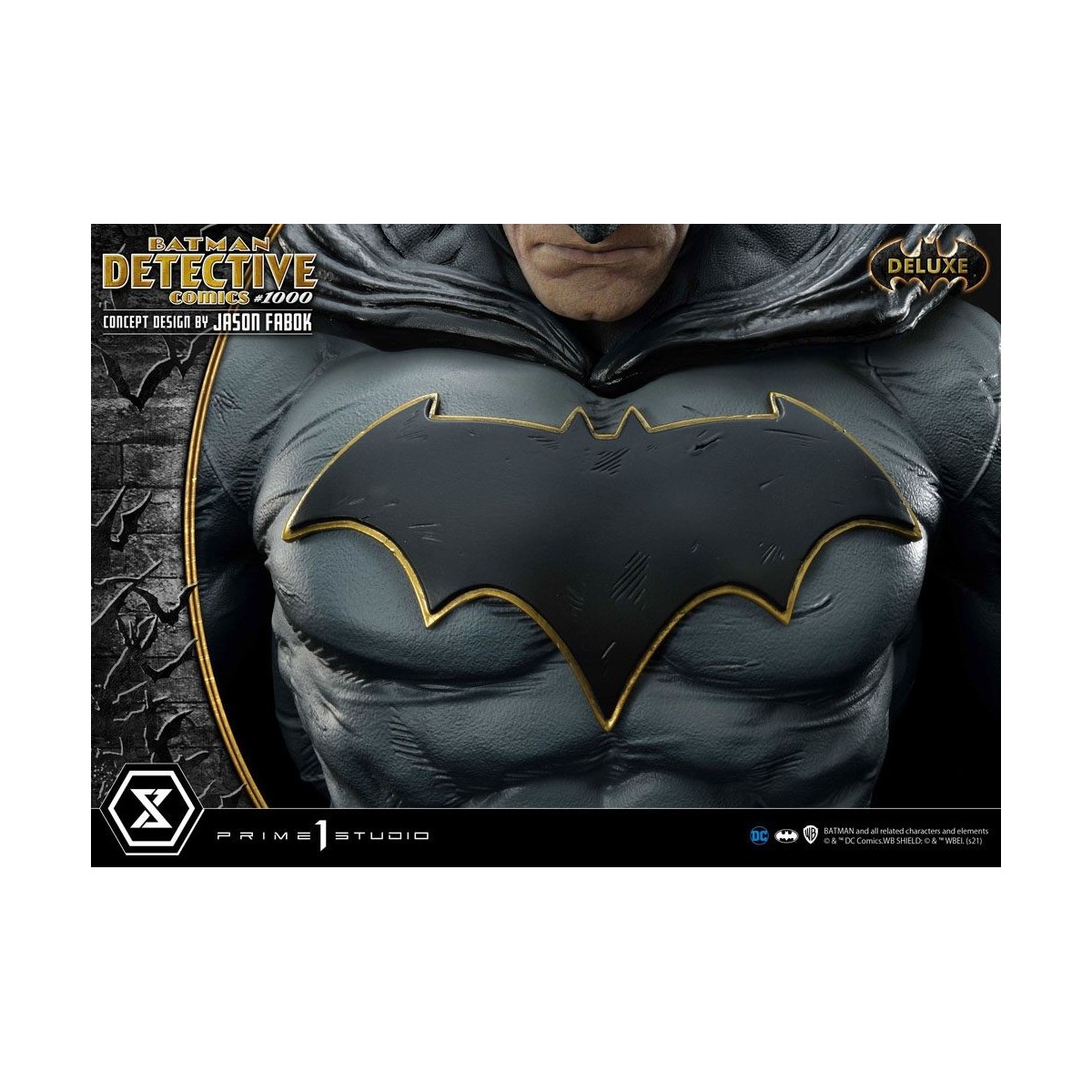 Prime 1 Studio - Diseño conceptual de Batman Detective Comics 1000 por Jason Fabok DX Bonus Ver