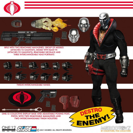 Mezco One 12 - Destro - G.I.Joe