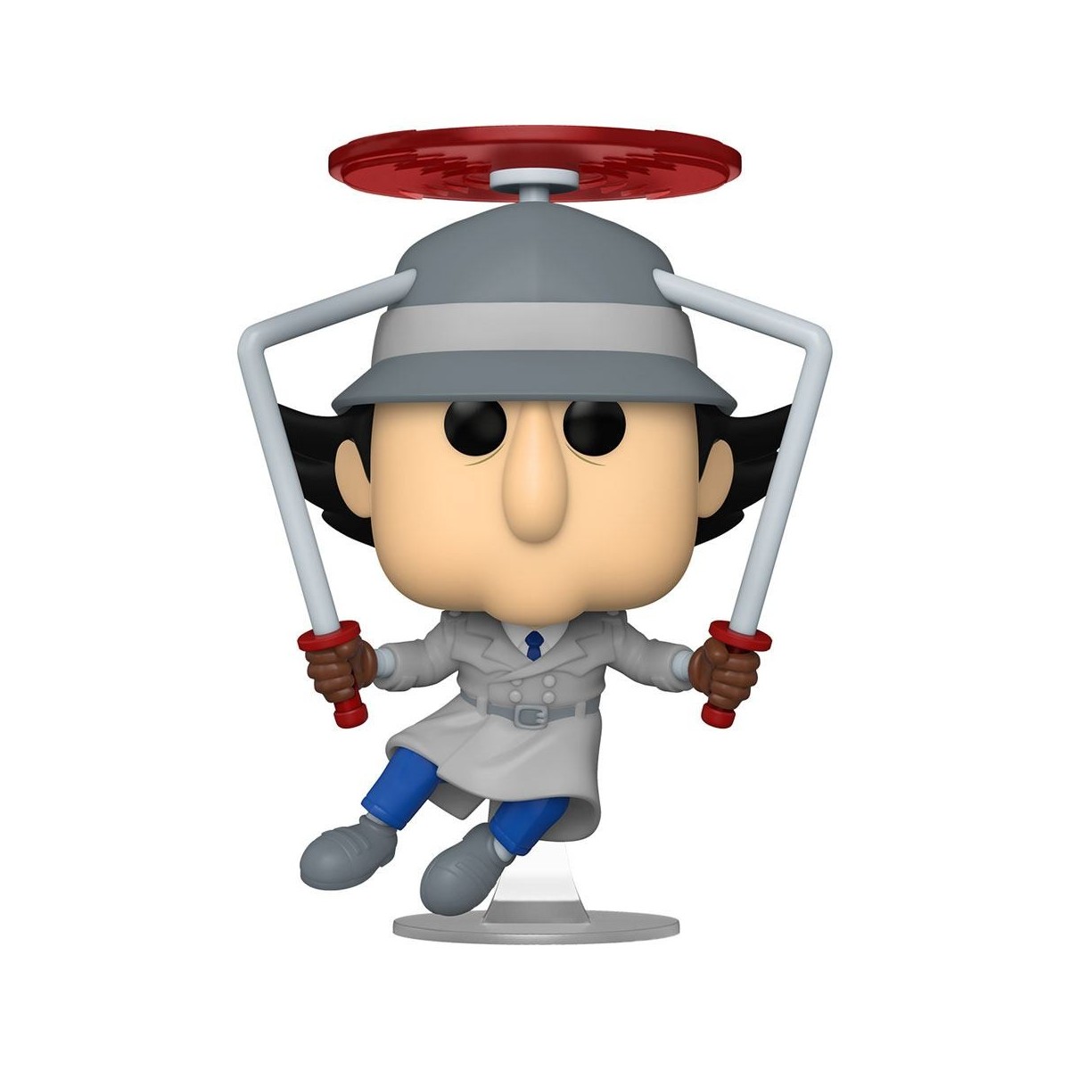 Funko POP! Animación 893 - Inspector Gadget volando - Gadgeto-cóptero - Inspector Gadget