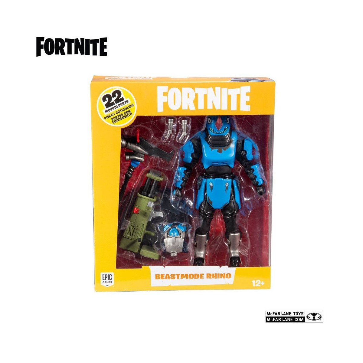 Mcfarlane - Fortnite - Figura de Rinoceronte en modo bestia