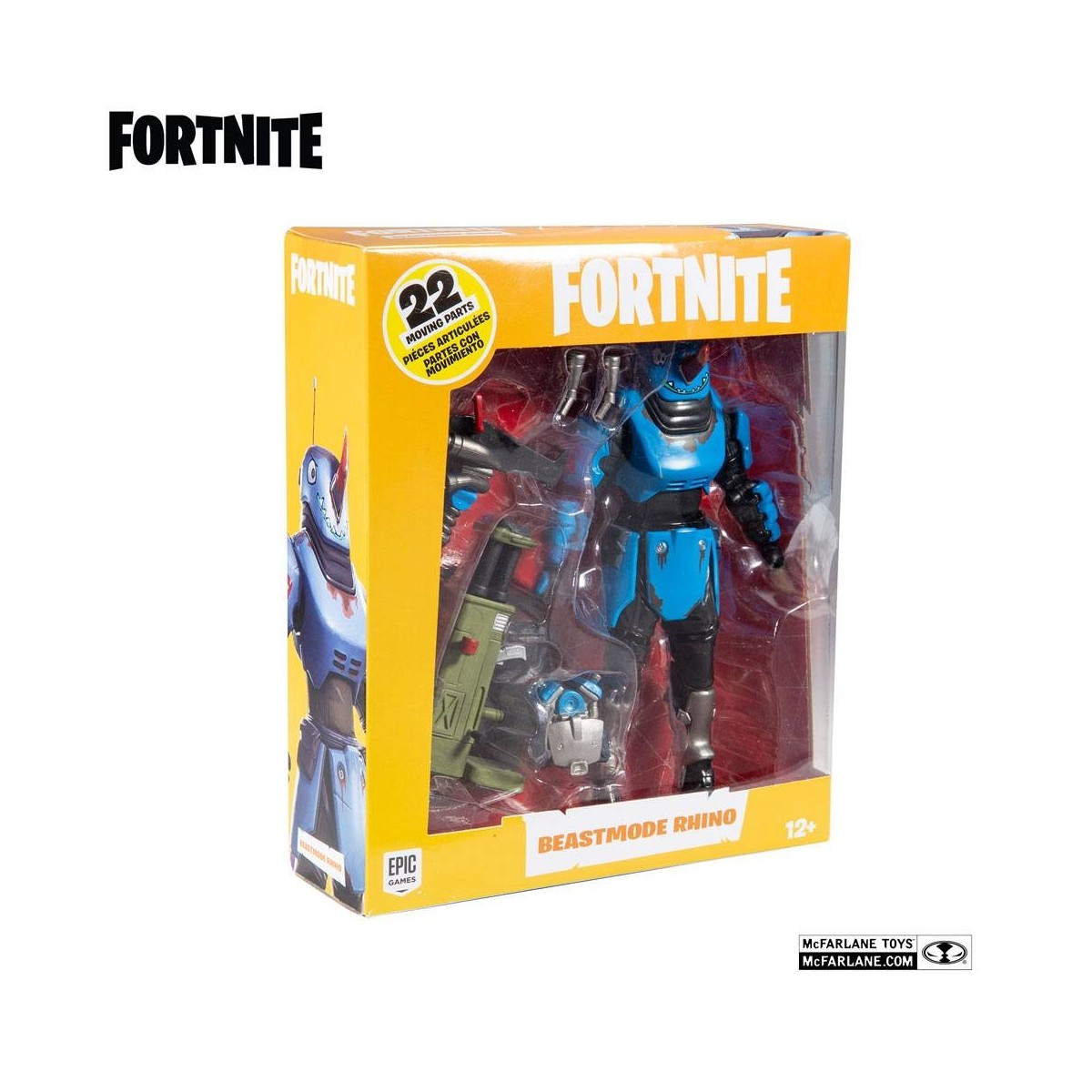 Mcfarlane - Fortnite - Figura de Rinoceronte en modo bestia