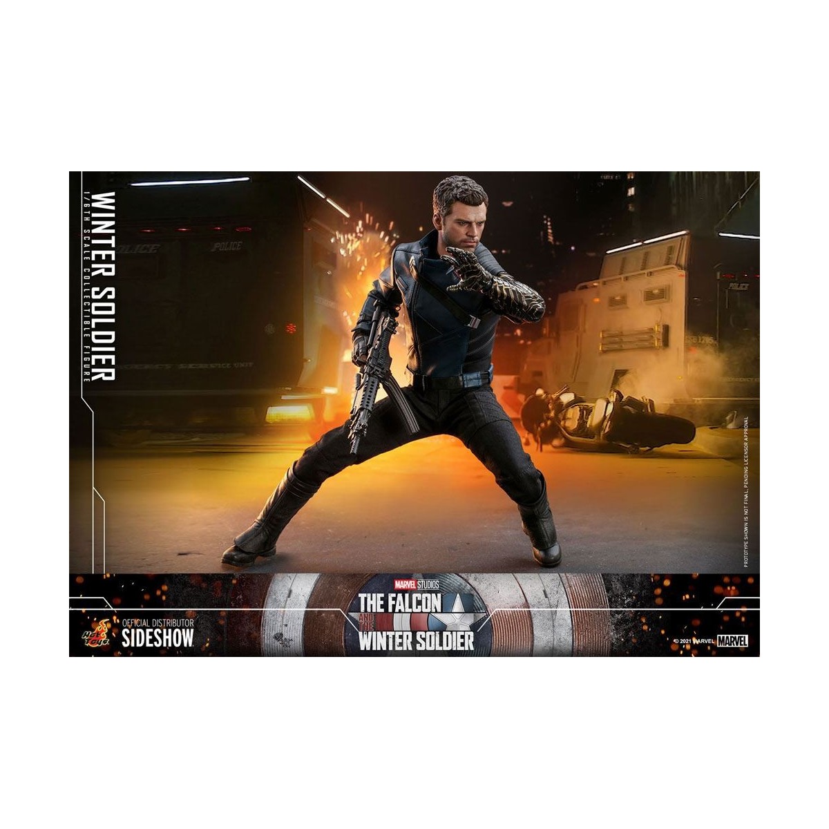 Hot Toys Marvel - Winter Soldier 1/6 - El Halcón y el Soldado de Invierno