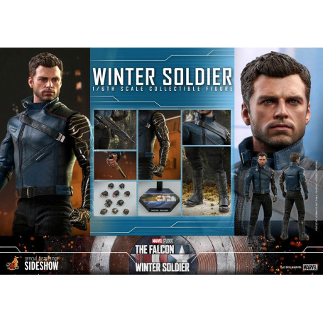 Hot Toys Marvel - Winter Soldier 1/6 - El Halcón y el Soldado de Invierno