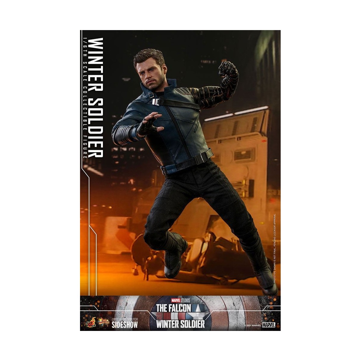 Hot Toys Marvel - Winter Soldier 1/6 - El Halcón y el Soldado de Invierno