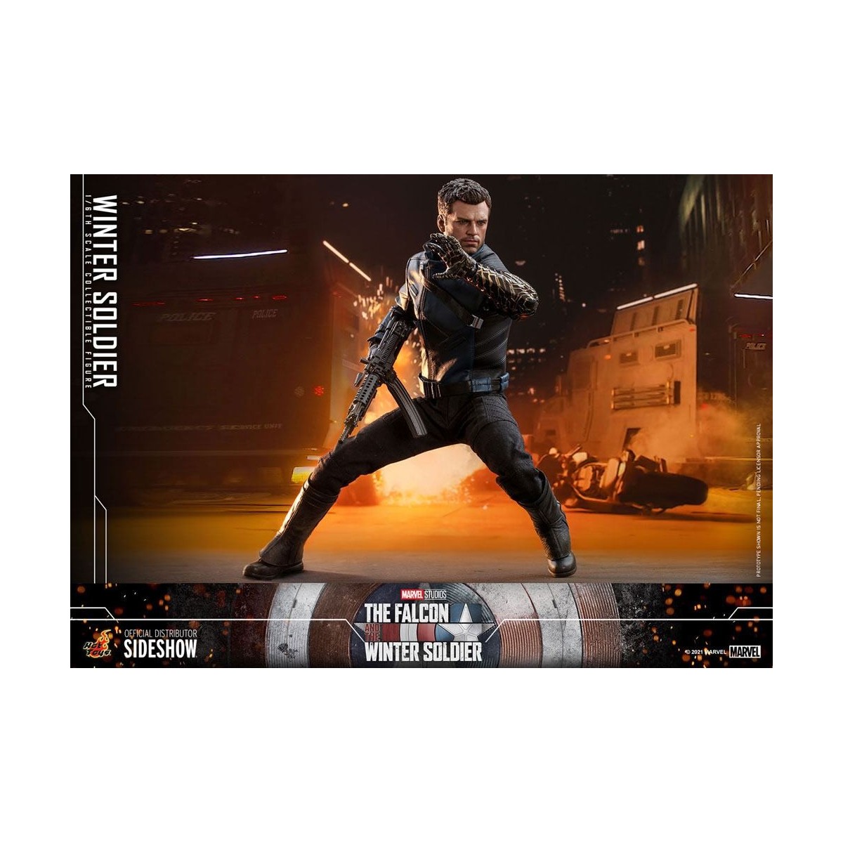 Hot Toys Marvel - Winter Soldier 1/6 - El Halcón y el Soldado de Invierno
