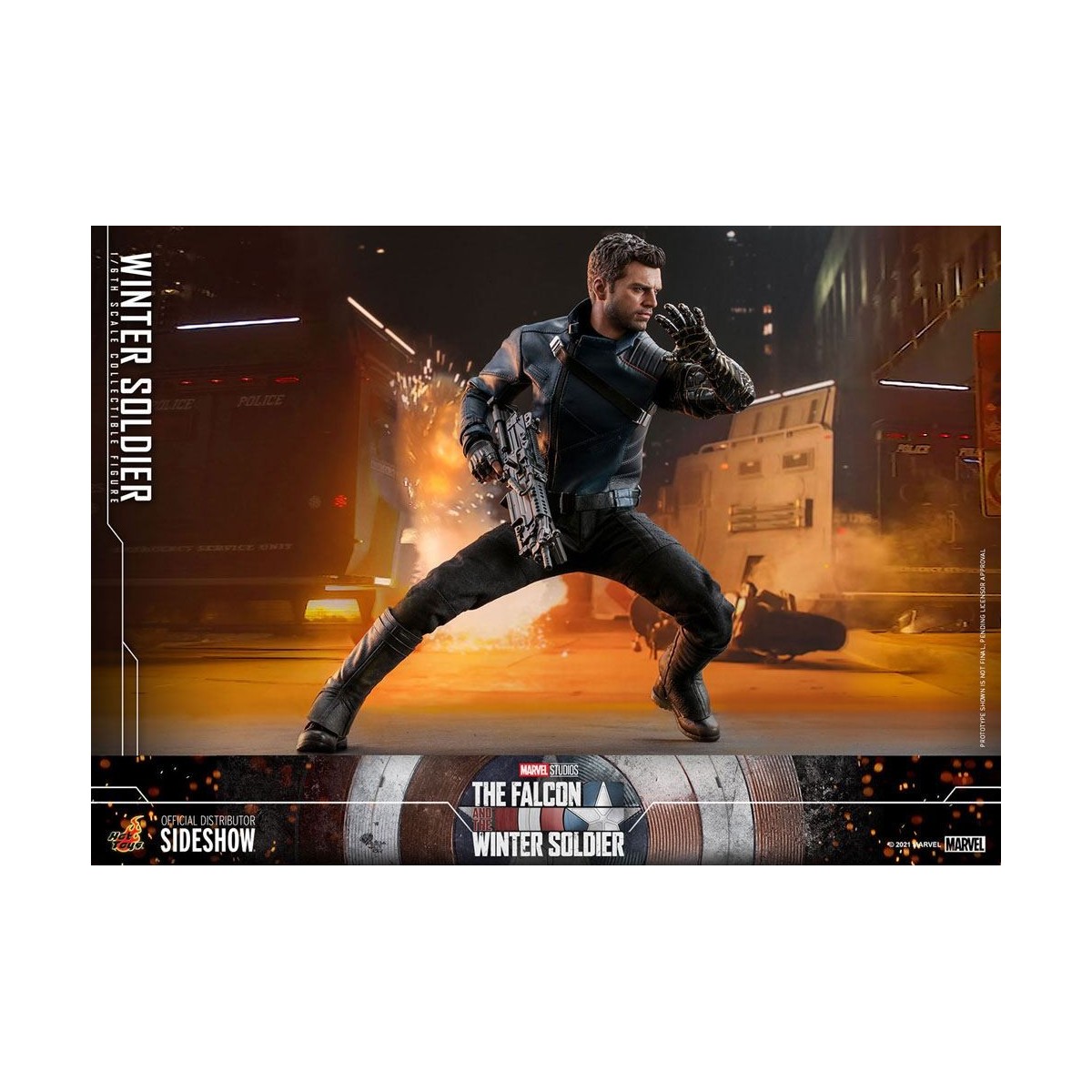 Hot Toys Marvel - Winter Soldier 1/6 - El Halcón y el Soldado de Invierno