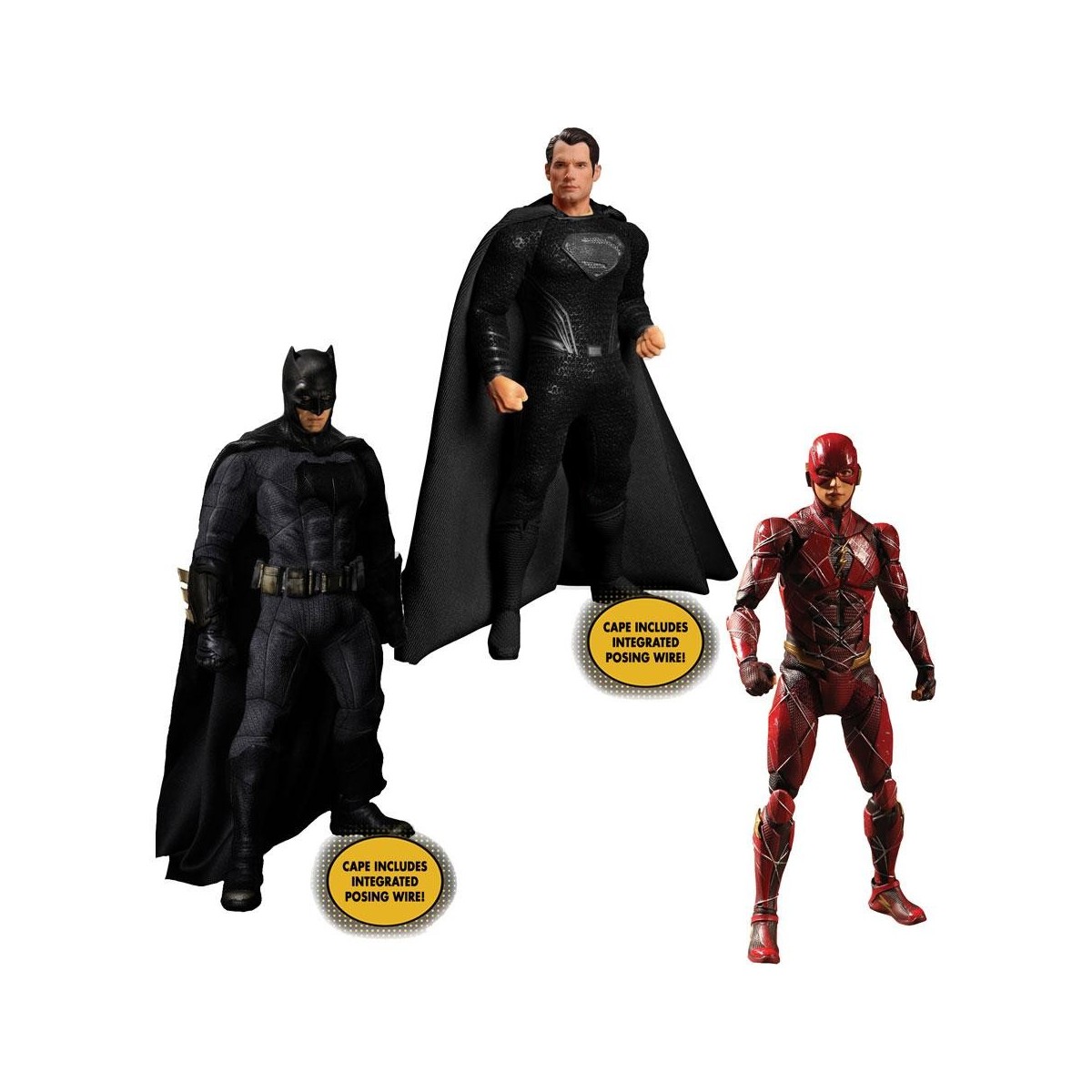 Mezco One 12 - DC Comics - Zack Snyder's Justice League 1/12 Deluxe Steel Box Set
