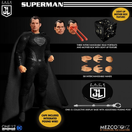 Mezco One 12 - DC Comics - Zack Snyder's Justice League 1/12 Deluxe Steel Box Set