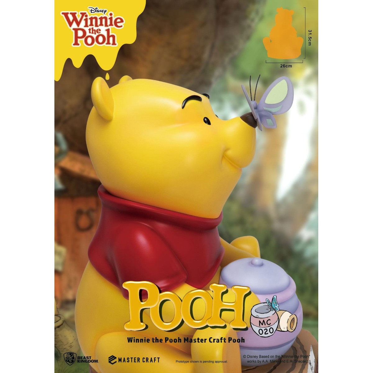 Beast Kingdom Disney - Master Craft Winnie The Pooh