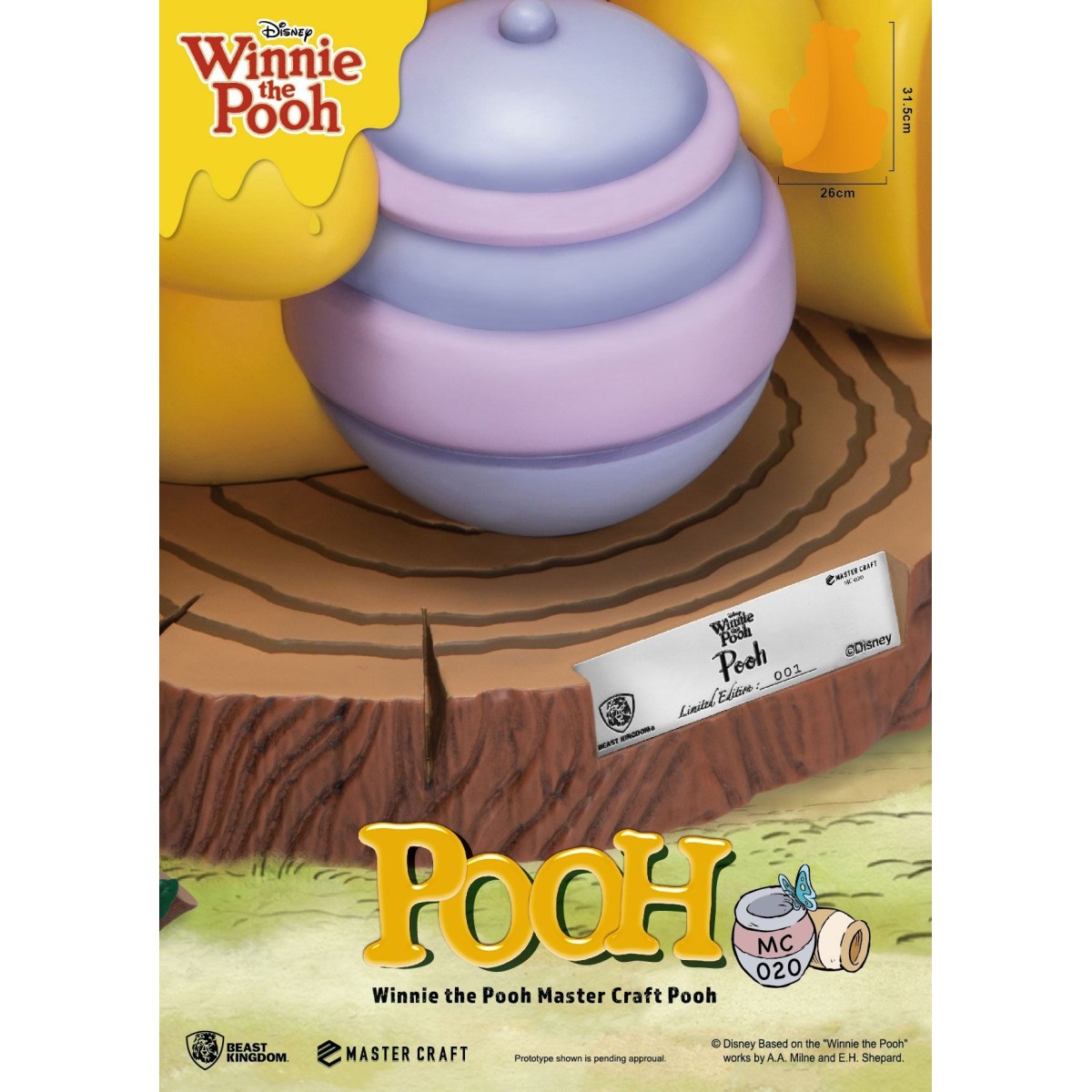 Beast Kingdom Disney - Master Craft Winnie The Pooh