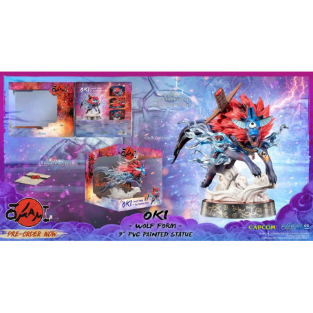 First 4 Figures Okami - OKI Wolf Form PVC statuette