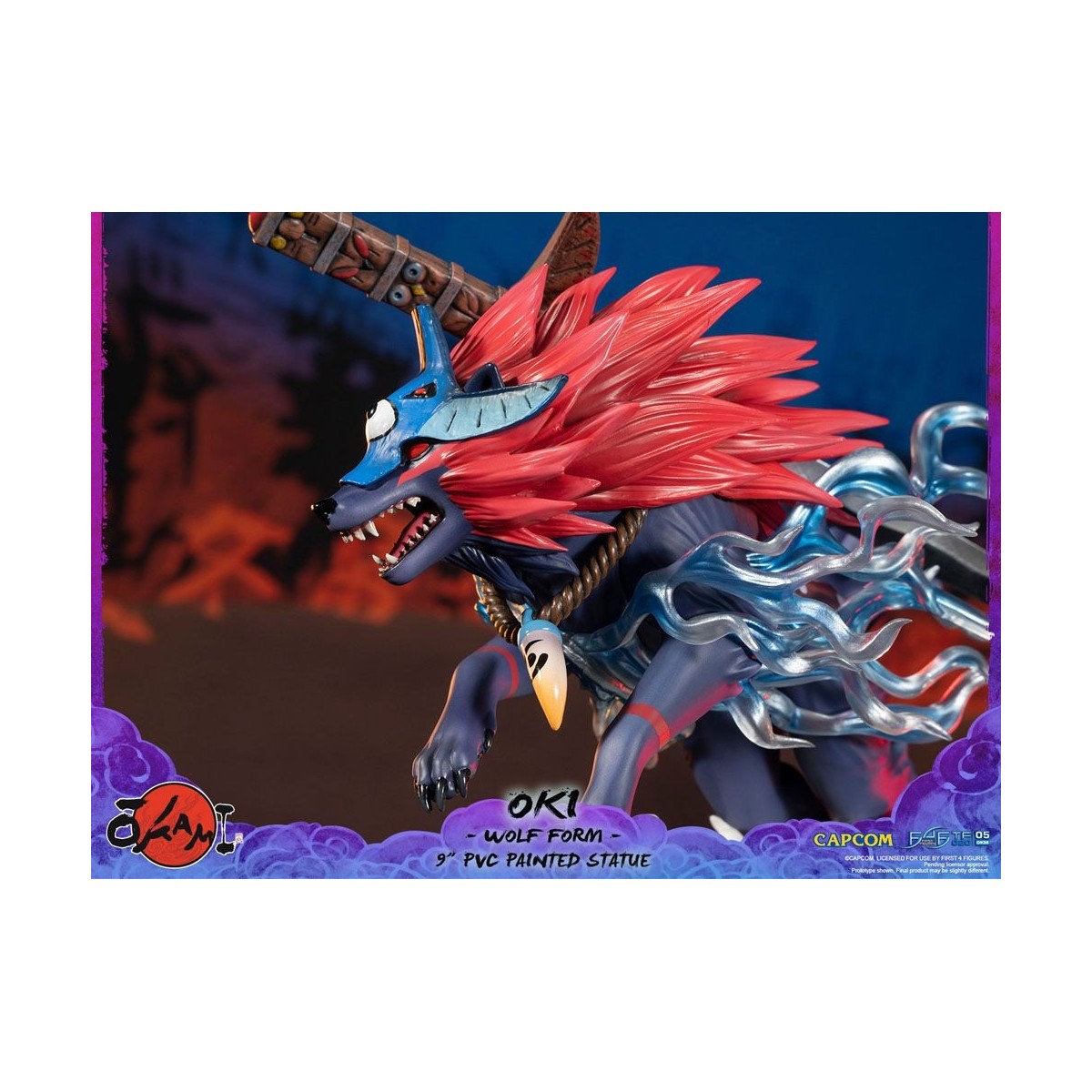 First 4 Figures Okami - OKI Wolf Form PVC statuette