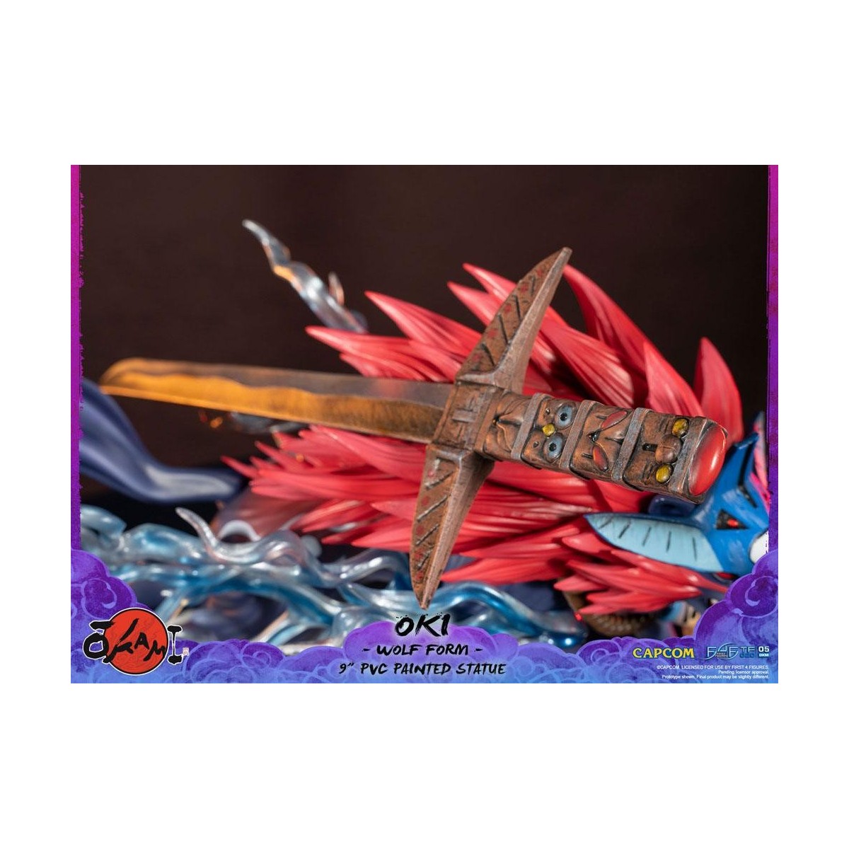 First 4 Figures Okami - OKI Wolf Form PVC statuette